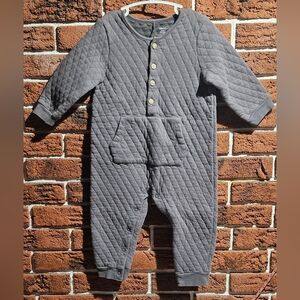 🫧 3/$25 George Dark Gray Baby Outfit •No Feet•